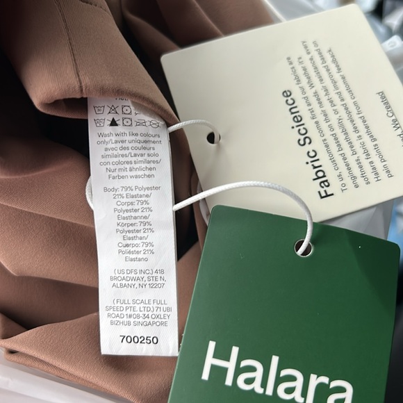 HALARA Burro Wide Leg Pants High-Waisted Work Pants - Picture 2 of 2